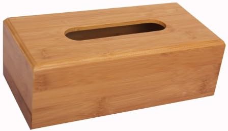 bottom open Morden hand made bamboo Tissue Box Cover Home/Garden Decor Gift Rectangle