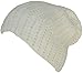 Headchange Ribbed Slouch Knit Beanie (White)