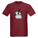 Like an apple Geek Dark T-Shirt by CafePress
