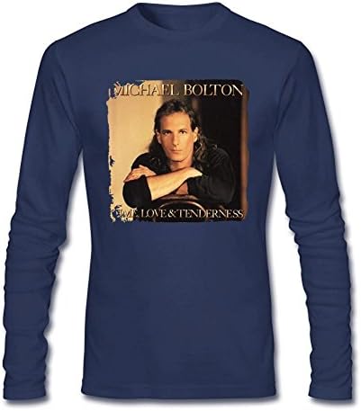 FRUN Men's Michael Bolton Time Love &amp; Tenderness Long Sleeve T-Shirt