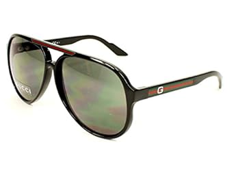 Amazon.com: Gucci Mens GC1627 Black/Grey Sunglasses 59mm: Shoes