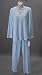 Oscar De La Renta First Frost Pajama Set (689840) S/Ice Blue