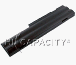 Long rectangular battery with a step on top. Five slit-type contacts on top.