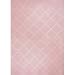Home Dynamix Kidz Image KI024-208 Polypropylene 4-Feet 11-Inch by 6-Feet 10-Inch Area Rug, Pink