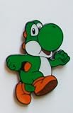 Nintendo Super Mario Green Yoshi Metal Pin Badge ~ Wii~