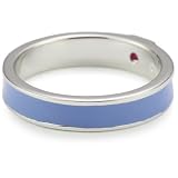 ELLE Jewelry Flying Colors Blue Enamel Sterlin