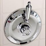 American Bath Factory F3-3276-OB-F9-3207-PL-OBIn-Wall Shower in Old World Bronze w/ Porcelain Lever Handles