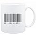 Mug White " English Mastiff BARCODE " Dogs