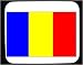 Decorated Mouse Pad with map, Romanian, flag