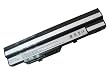 Super-Capacity Li-ion Battery For MSI Wind U90 U90X U100 4211series replace for BTY-S11 BTY-S12 3715A-MS6837D1 14L-MS6837D1 6317A-RTL8187SE TX2-RTL8187SE series Ac Laptop Notebook Main Battery Black Color [4800mAh 6 Cells]