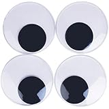Decora 3" Giant Googly Eyes Set of 4