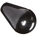 DimcoGray Black Phenolic Ball Tapered Knob Female, Brass Insert: 1/4-20" Thread x 7/16" Depth, 1-3/16" Diameter x 1-7/8" Height x 9/16 Hub Dia