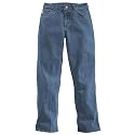 Women's Carhartt Comfortable Cotton Straight Leg Relaxed Fit Work Jeans Pants