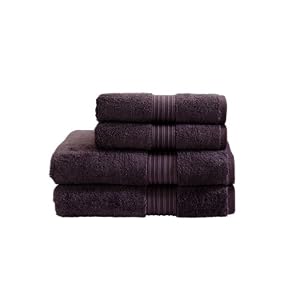  Plum Purple Towel Sets