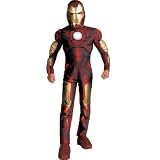 Iron Man Mark 3 Movie Light-Up Classic Muscle Costume, Child M (7-8)