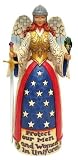 Jim Shore Heartwood Creek Military Angel Figurine