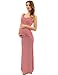 PattyBoutik Mama Striped Scoop Neck Maternity Maxi Dress