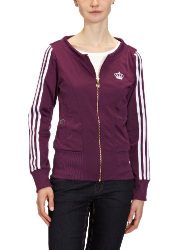 Adidas Damen Trainingsjacke Crown, purple beauty f10/white, 40, P51116 Preisvergleich