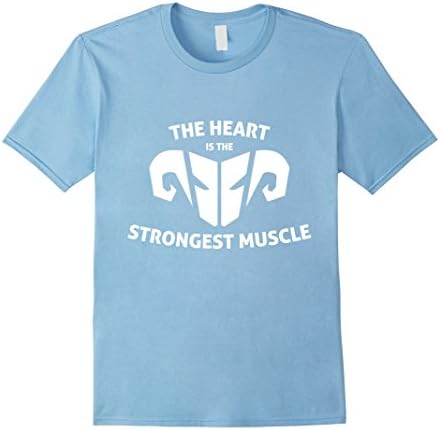 Men's Braum, the heart is the strongest muscle Small Baby Blue