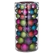 69 Ct Glass Ornament Tub - Multi Matte