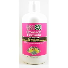 Naturade Products - Stomach Formula Aloe Vera Gel, 32 fl oz liquid