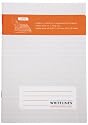 Whitelines Saddle Stitch A5 Lined Notebook: Supporting your ideas