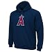 Los Angeles Angels of Anaheim Majestic Athletic Navy Tek Patch Hooded Sweatshirt - Small