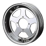 デイトナ:5スポークタイプチューブレスワイドアルミホイール3.0×10インチ