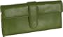HOBO INTERNATIONAL Clio Florence Leather Wallet,Spring Green,one size