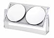 Rectangular Swivel Acrylic 3X & 7X and Plain Mirror
