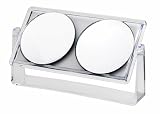 Rectangular Swivel Acrylic 3X & 7X and Plain Mirror