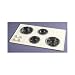 Kitchen & Housewares : Frigidaire FEC32C4AQ 32" Coil Electric Cooktop with 4 Multi-Wrap Coil Elements & Chrome Drip Bowls: Bisque on Bisque
