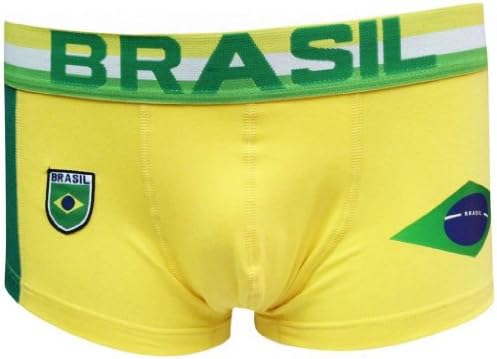 Chaperone Boys Brasil Cotton Nice Fitness Underwear Boxers - Yellow XL