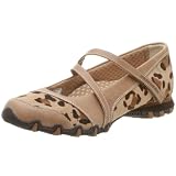 Skechers USA Womens Untamed Animal Print Mary Jane,Tan/Brown,6.5 M