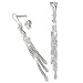 Silberdream Damen-Ohrstecker 3-Kettchen 925 Silber Sdo511