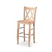 International Concepts S-203 29-Inch Double X Stool, Unfinished