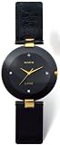 Rado R22828715 Coupole Mens Watch - Black Dial Black Tone Ceramic Quartz  Free Shipping