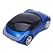 HDE Cool Sports Car Wireless Optical Mouse w/ Silver Chrome Rims (California Blue)