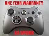 SILVER Xbox 360 Modded Controller (Rapid Fire) COD Black Ops, MW2, MOD TRANSFORMING D-PAD