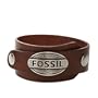Fossil Jewelry Herren-Armband Leder braun JF00074797