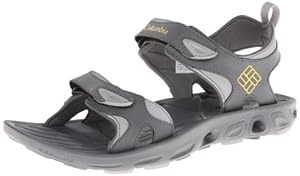 Columbia Men's Techsun Sandal,Charcoal/Yellow Curry,7 D US