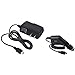 Garmin GPS Nuvi 1390LMT Accessory Bundle - Car Charger + Home Travel AC Charger