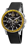 Maurice Lacroix Mens MI1098-SS051331 Miros Sport Black Chronograph Dial Watch