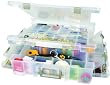 ARTBIN DELUXE SUPER SATCHEL 17.3X16.8X5-TRANSLUCENT