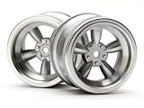 Eigenschaften HPI / 3820 Retro 5-Speichen Felgen 31mm Matt-Chrom (6mm Offset/2 Stück)