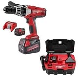 Milwaukee 0824-24V 18V Hammer Drill Kit with Free 0880-20 Vacuum