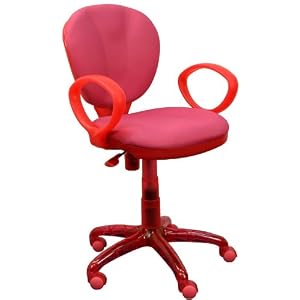 Task Office Chair in Pink - WL-1156-PINK-GG by Flash Furniture