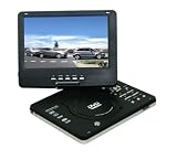 Picture Of 12.3" Multi Region Portable DVD Player Swivel Screen With DVB-T Digital Freeview TV & Recorder Plus Analog TV, 300 Games, Rechargable Battery With Car Charger All In One