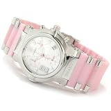 Renato Women's Beauty Chronograph Rubber Strap Watch
