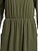 ROMWE Women's Solid Long Sleeve Casual Maxi Pocket Dress